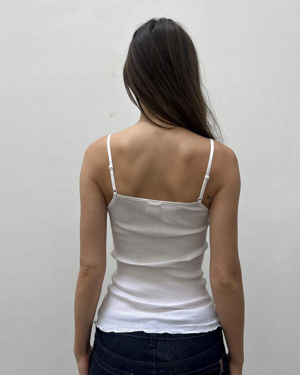 Oscalito Lace-Trim Tank Top