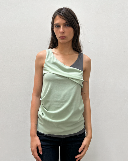 Balenciaga by Nicolas Ghesquière 2008 Draped Top