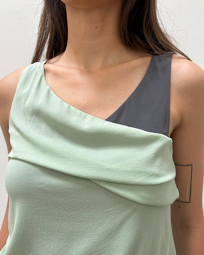 Balenciaga by Nicolas Ghesquière 2008 Draped Top