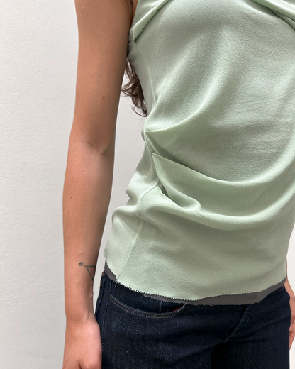 Balenciaga by Nicolas Ghesquière 2008 Draped Top