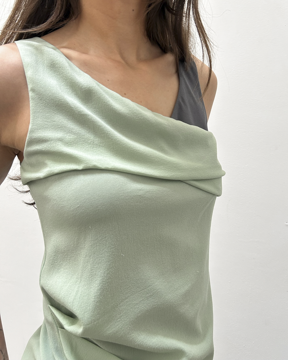 Balenciaga by Nicolas Ghesquière 2008 Draped Top