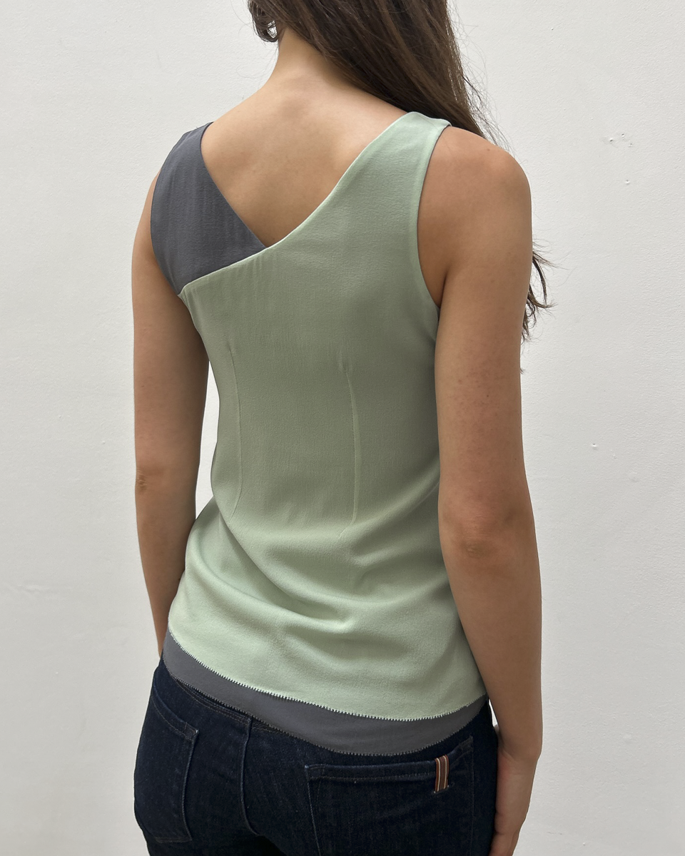 Balenciaga by Nicolas Ghesquière 2008 Draped Top