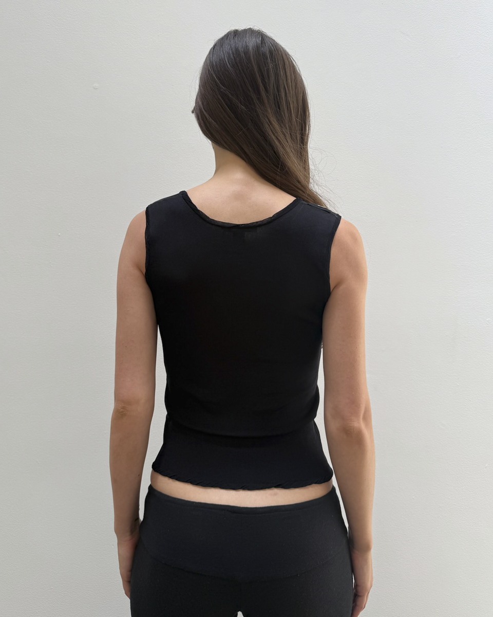 Louis Vuitton by Marc Jacobs SS2007 Silk Knit Tank Top