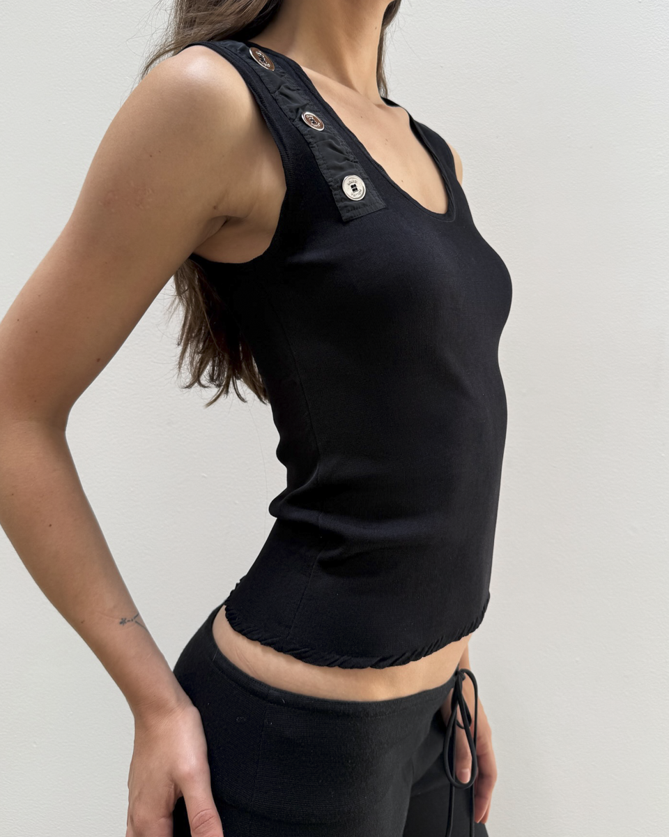 Louis Vuitton by Marc Jacobs SS2007 Silk Knit Tank Top