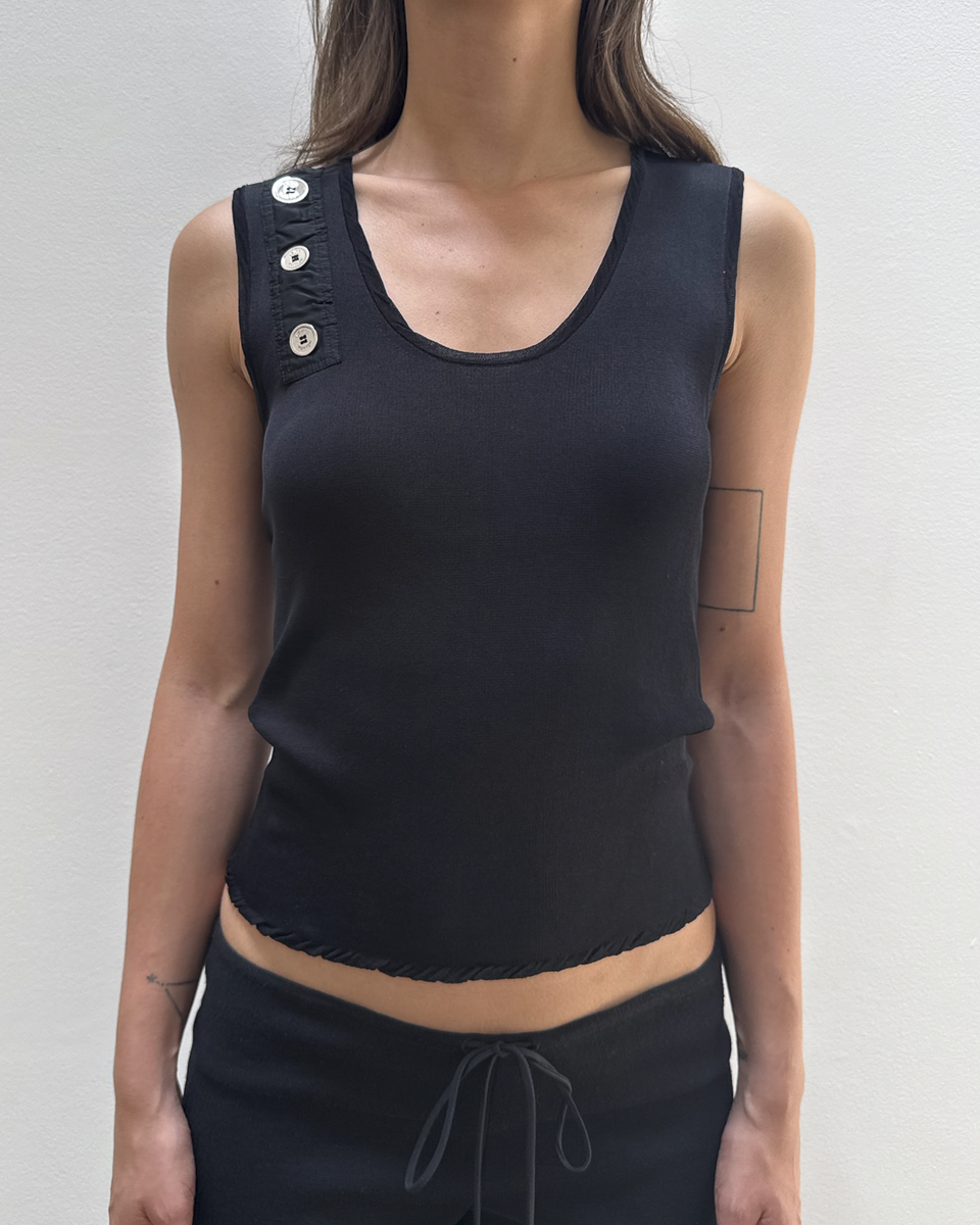 Louis Vuitton by Marc Jacobs SS2007 Silk Knit Tank Top