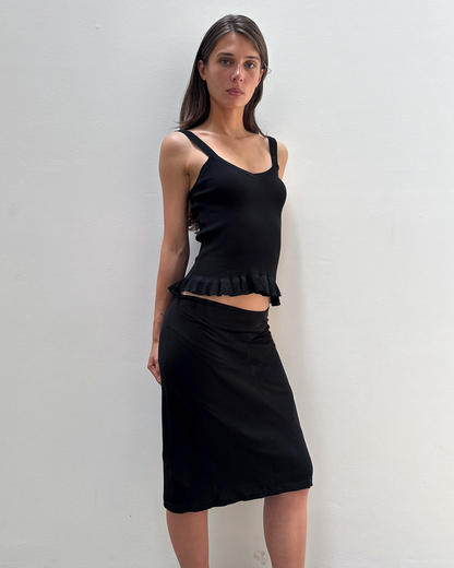 Gucci by Tom Ford 2002 Panel Skirt
