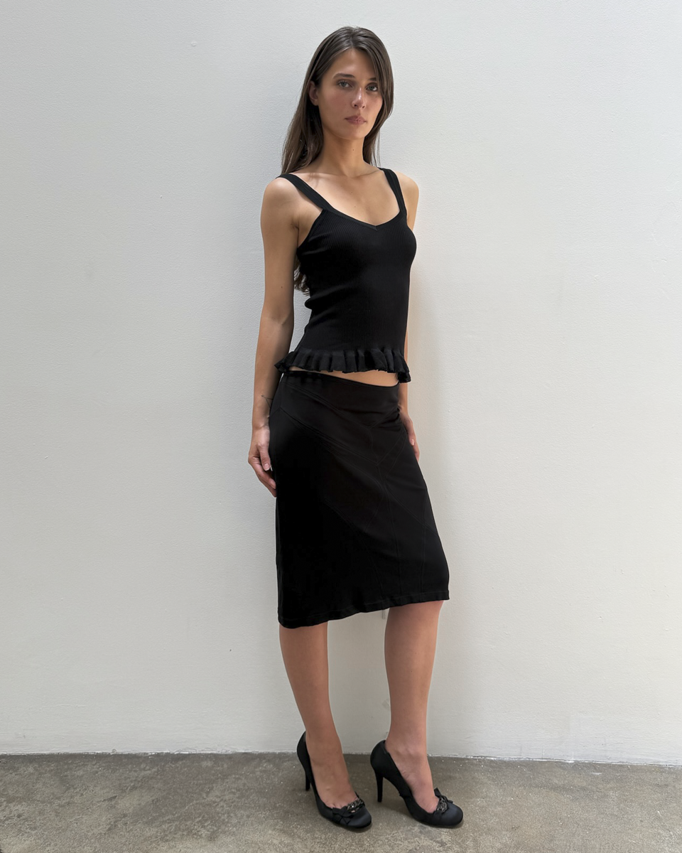 Gucci by Tom Ford 2002 Panel Skirt