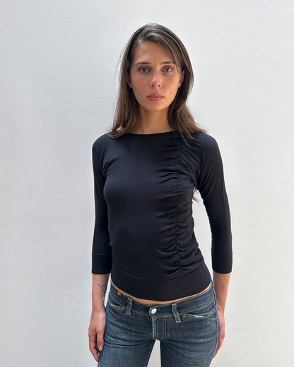 Gucci by Tom Ford Gathered Knit Top