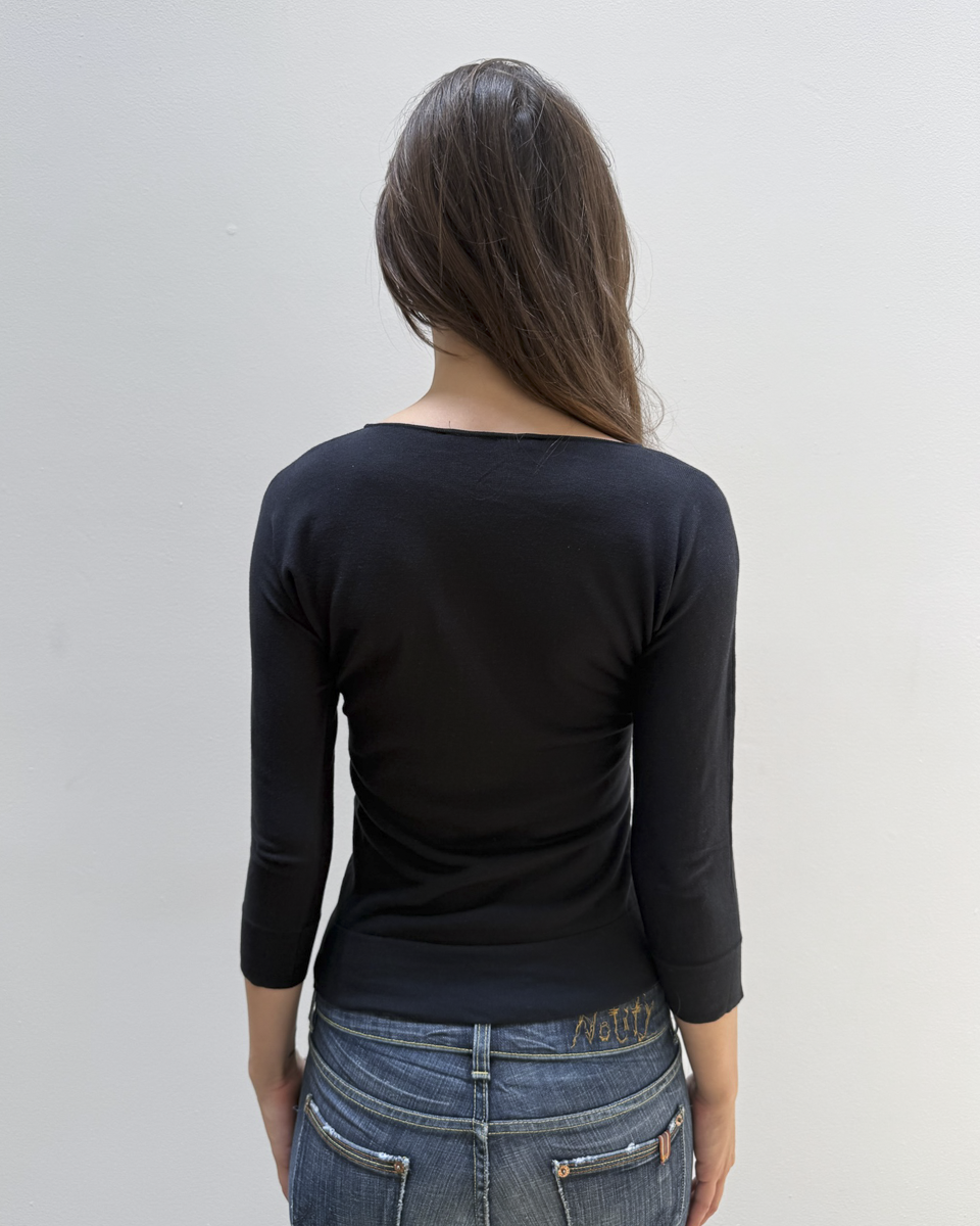 Gucci by Tom Ford Gathered Knit Top