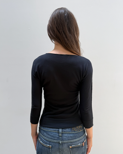Gucci by Tom Ford Gathered Knit Top