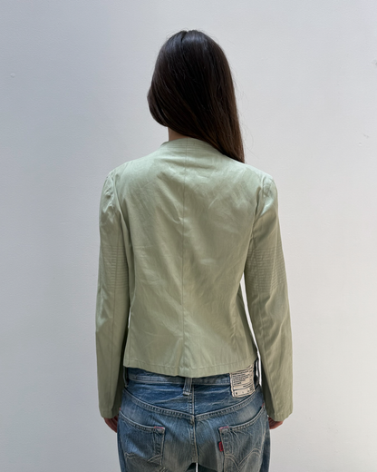 Emporio Armani Asymmetric Cotton Jacket