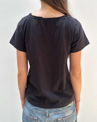 Comme des Garçons AD2001 Drawstring Neck T-Shirt