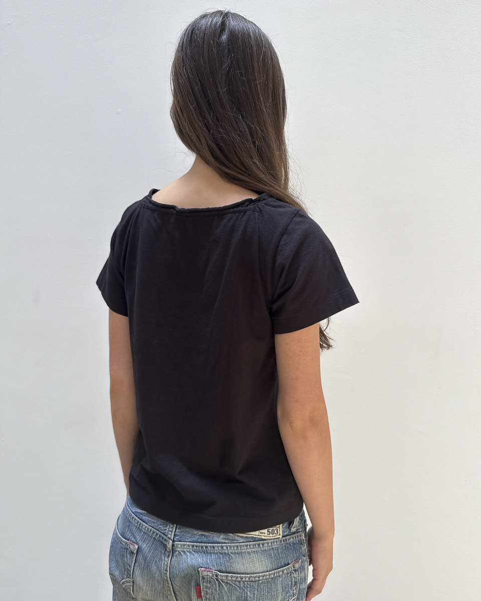 Comme des Garçons AD2001 Drawstring Neck T-Shirt