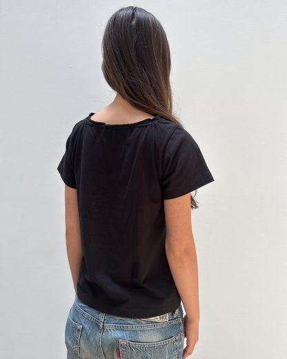 Comme des Garçons AD2001 Drawstring Neck T-Shirt