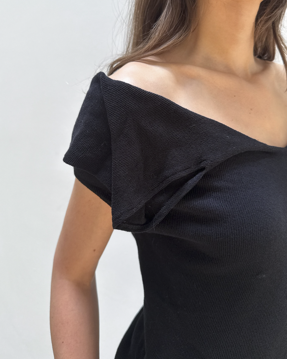 Y's Yohji Yamamoto Double-Mesh Top