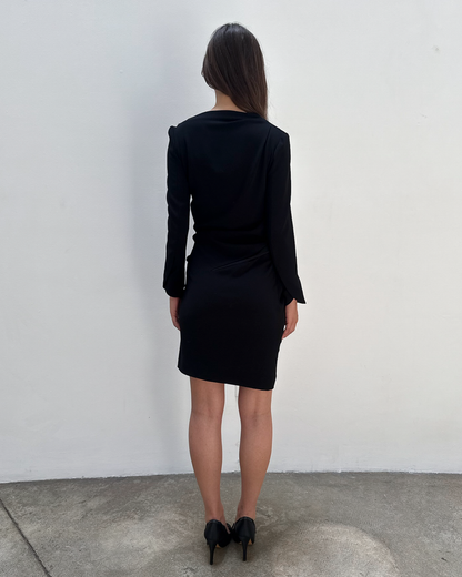 Balenciaga by Nicolas Ghesquière 2008 Draped Dress