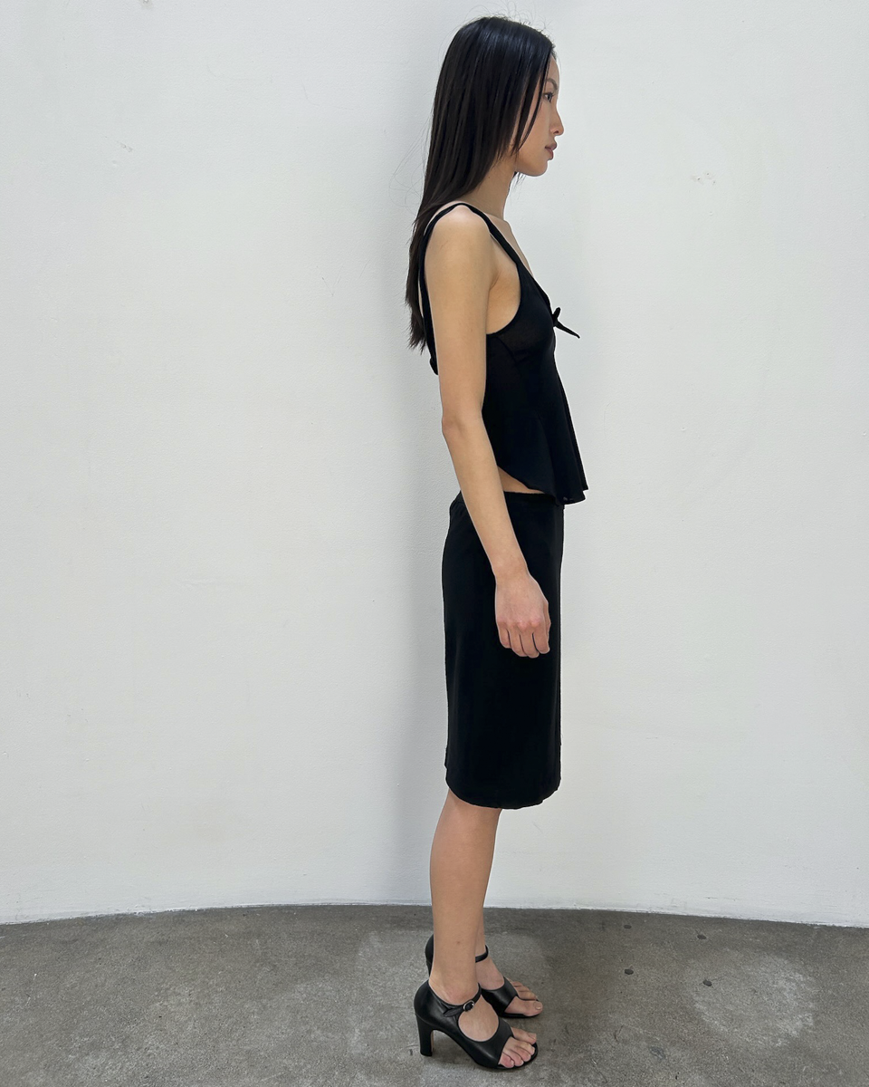 Comme des Garçons Jersey Midi Skirt