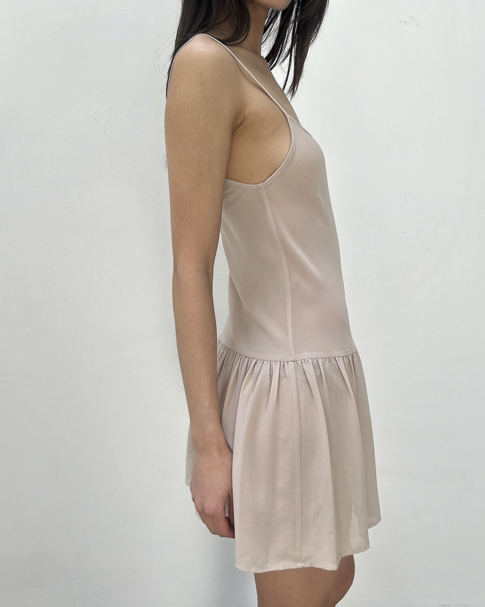 RED Valentino Drop-Waist Mini Dress