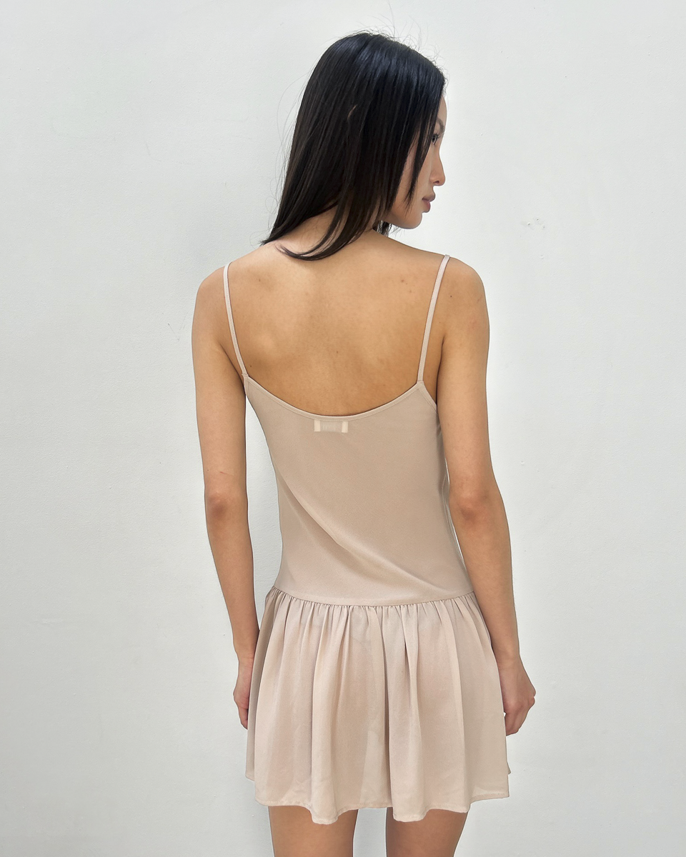 RED Valentino Drop-Waist Mini Dress