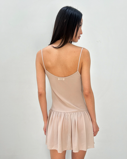 RED Valentino Drop-Waist Mini Dress
