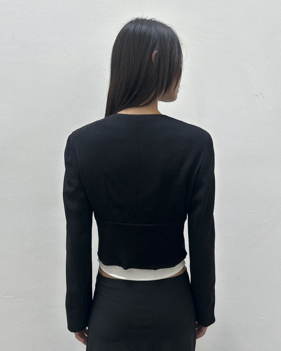 Emporio Armani Cropped Jacket
