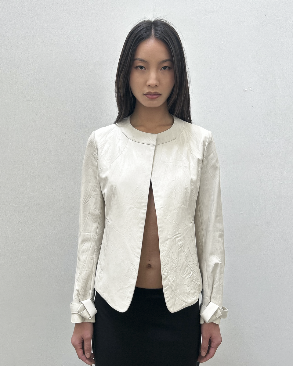 Yohji Yamamoto SS2006 Leather Jacket