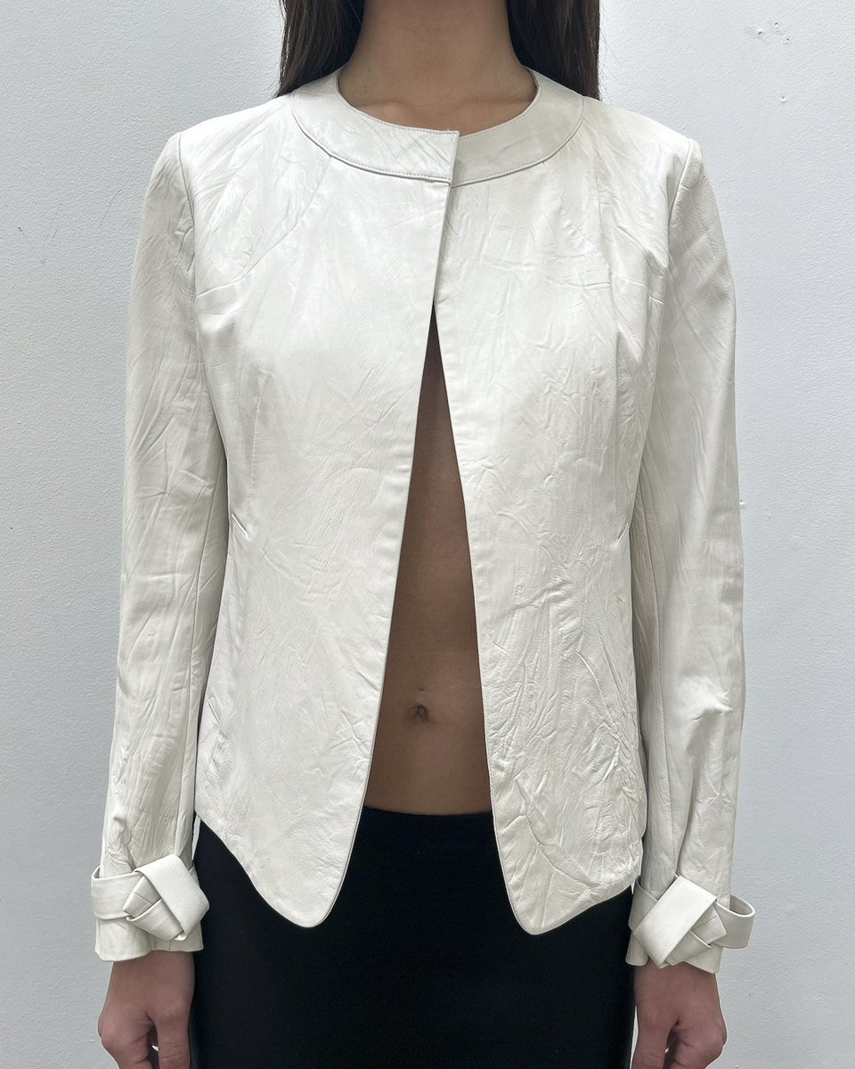Yohji Yamamoto SS2006 Leather Jacket