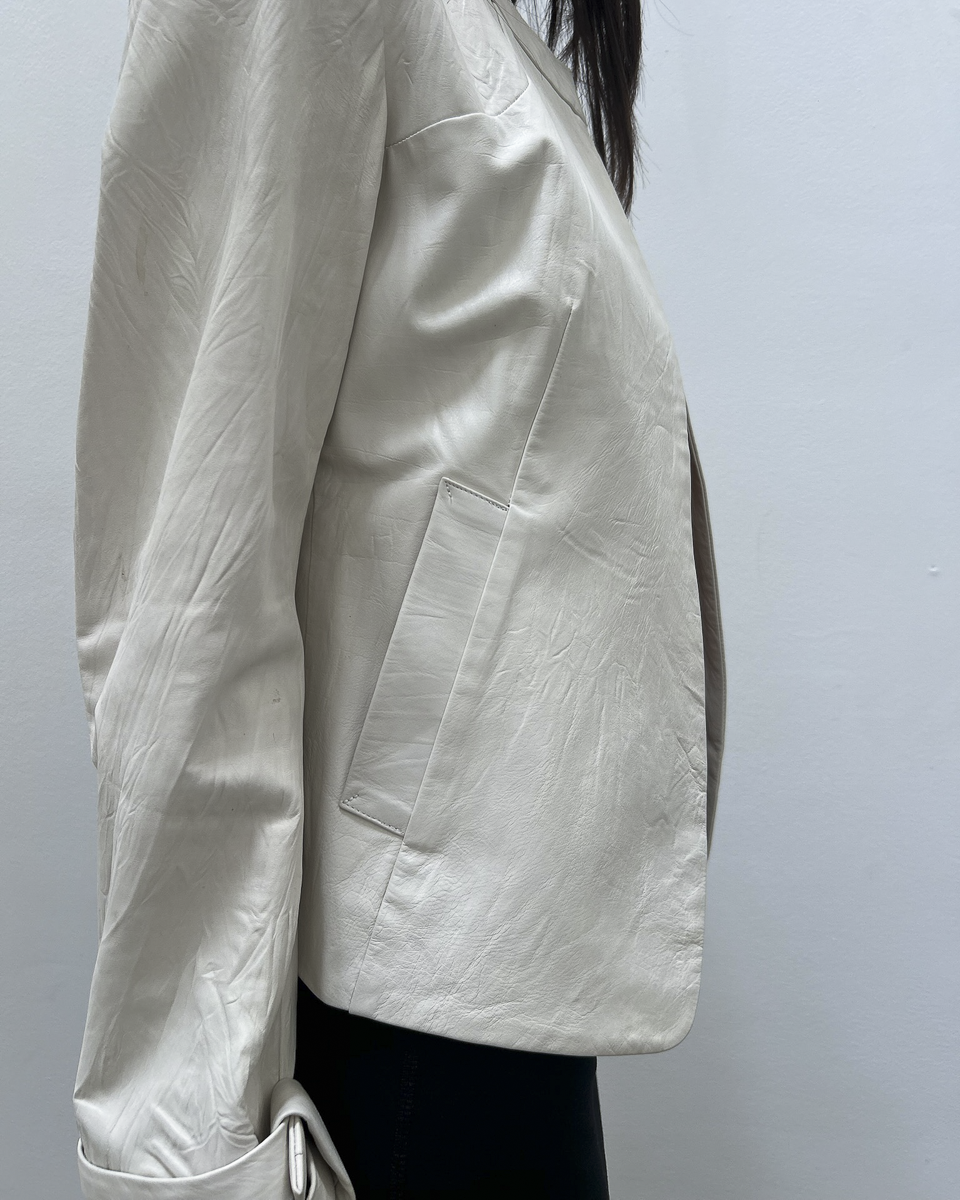 Yohji Yamamoto SS2006 Leather Jacket
