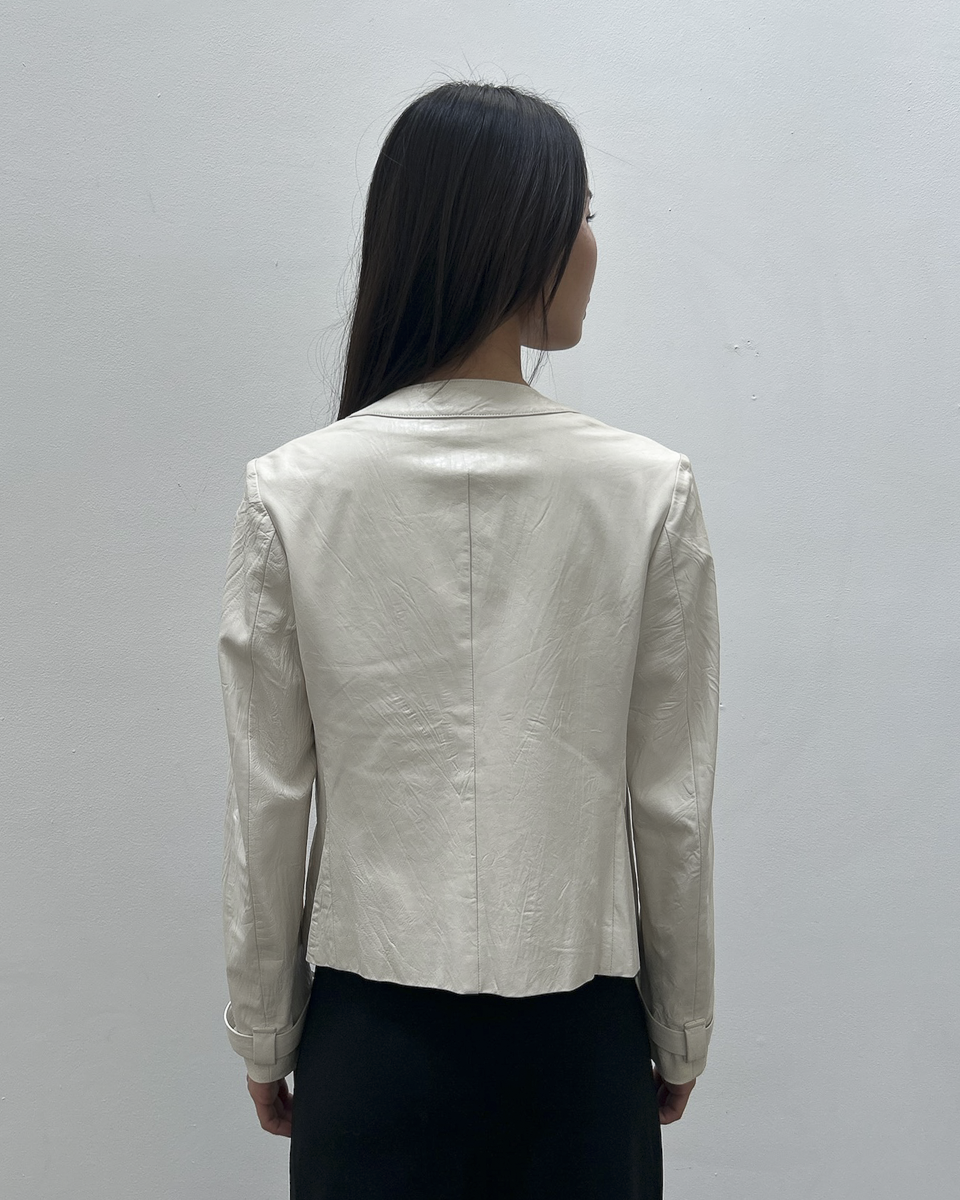 Yohji Yamamoto SS2006 Leather Jacket