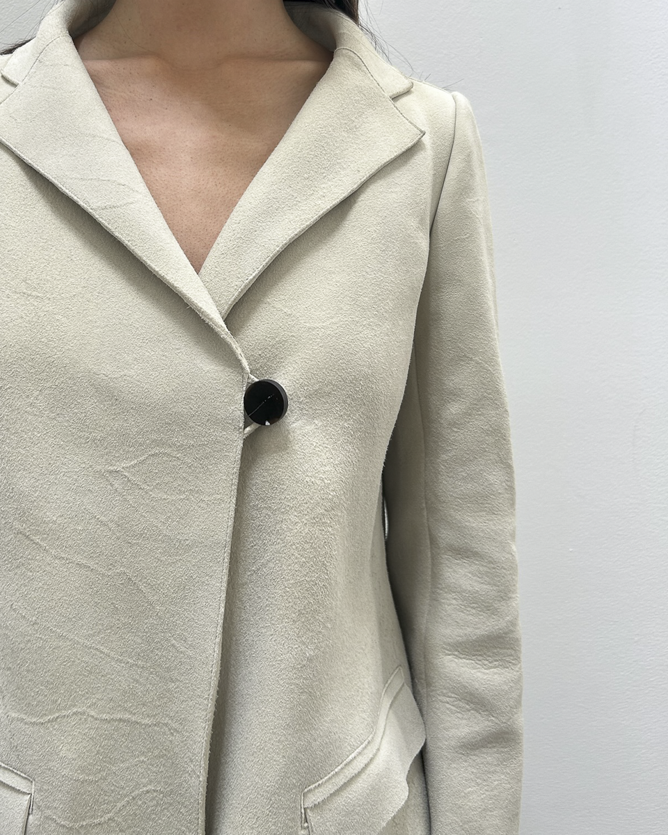 Chloé FW2007 Deerskin Leather Blazer