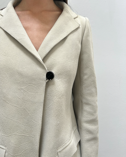 Chloé FW2007 Deerskin Leather Blazer