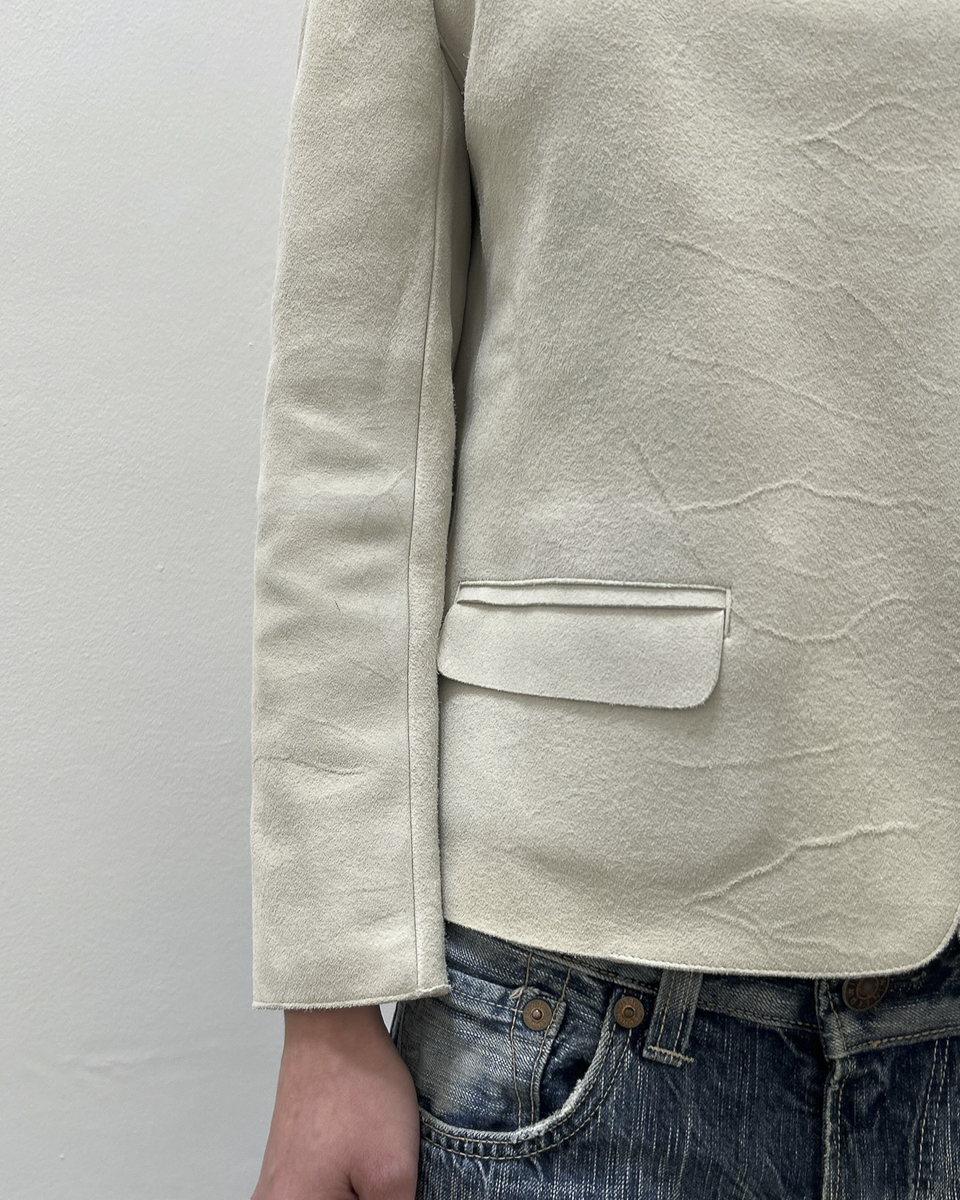 Chloé FW2007 Deerskin Leather Blazer