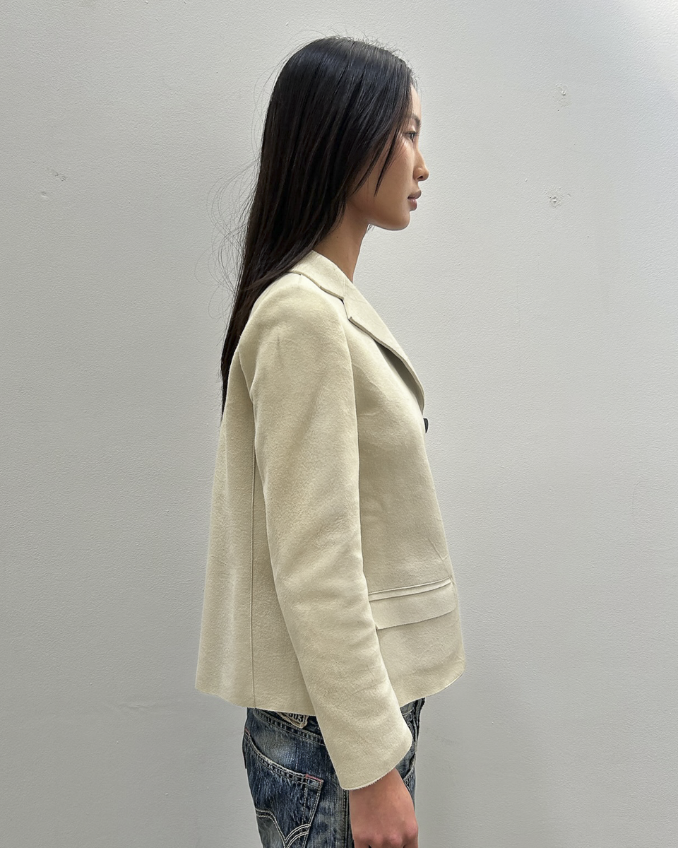 Chloé FW2007 Deerskin Leather Blazer