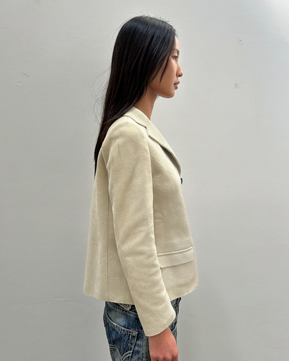 Chloé FW2007 Deerskin Leather Blazer