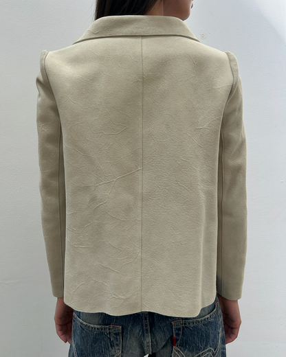 Chloé FW2007 Deerskin Leather Blazer