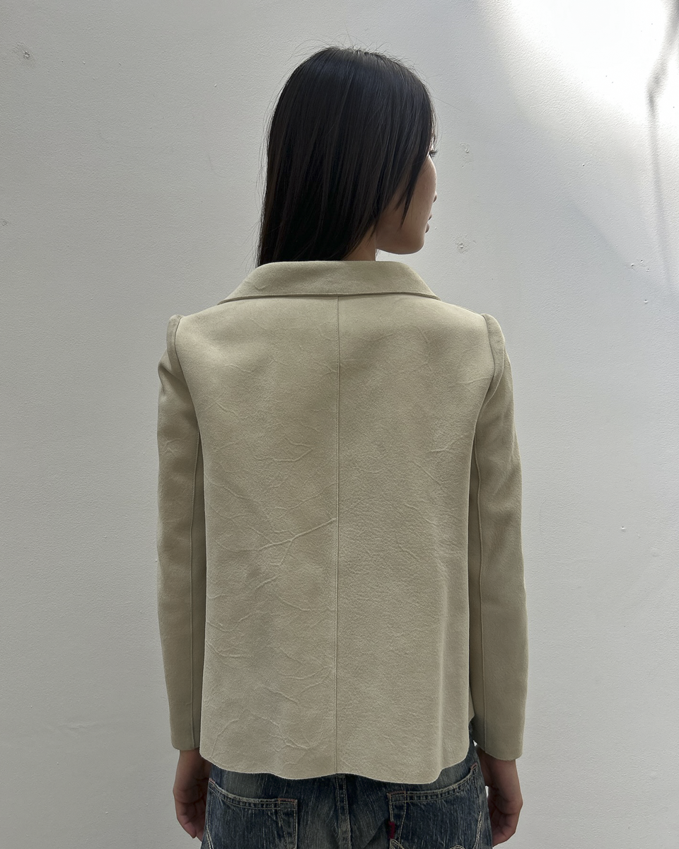 Chloé FW2007 Deerskin Leather Blazer