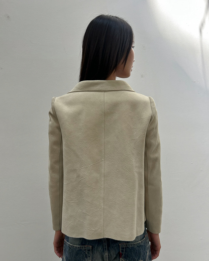 Chloé FW2007 Deerskin Leather Blazer