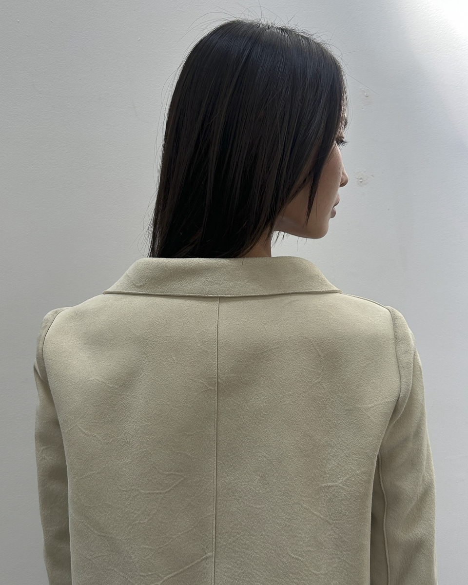 Chloé FW2007 Deerskin Leather Blazer