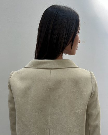 Chloé FW2007 Deerskin Leather Blazer
