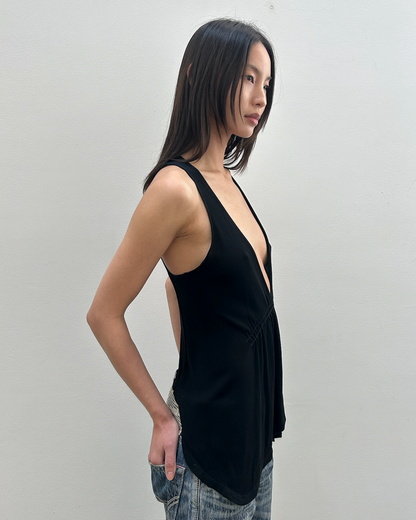 Emporio Armani Asymmetrical Tank Top