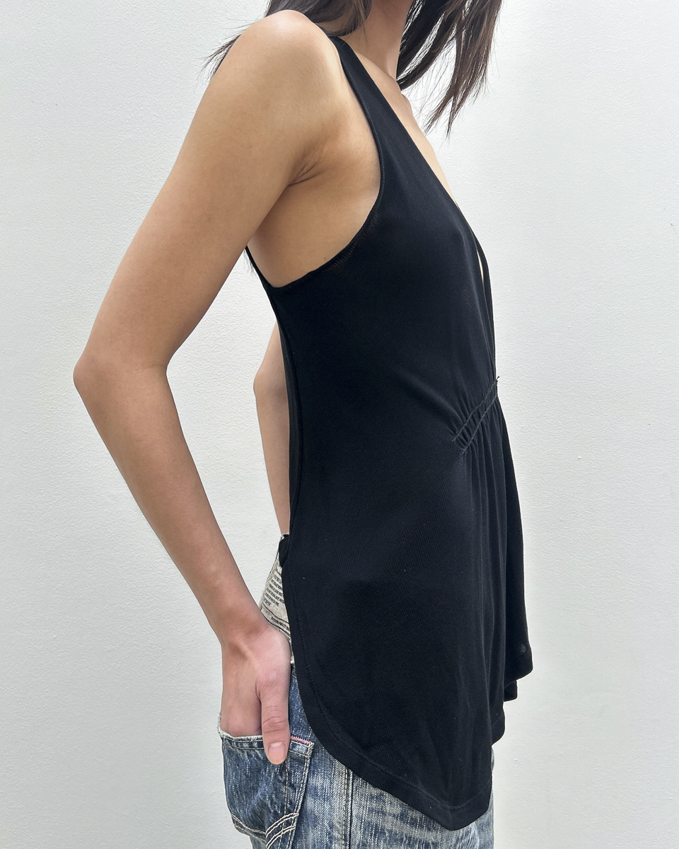 Emporio Armani Asymmetrical Tank Top