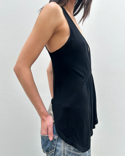 Emporio Armani Asymmetrical Tank Top