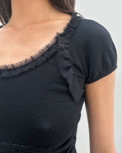 Alberta Ferretti Cinched Waist Top