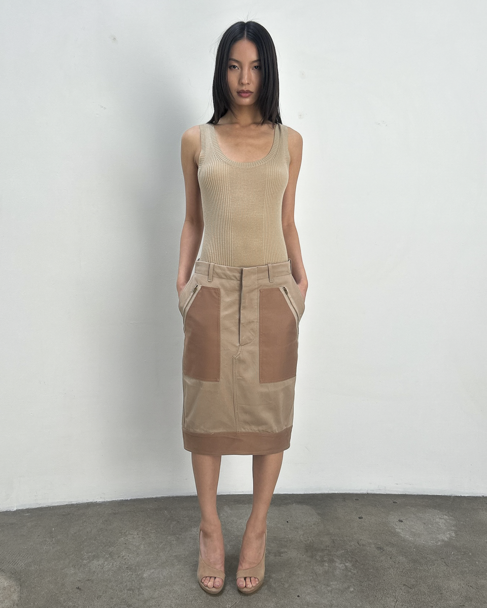 Céline by Phoebe Philo Resort 2010 Cargo Skirt