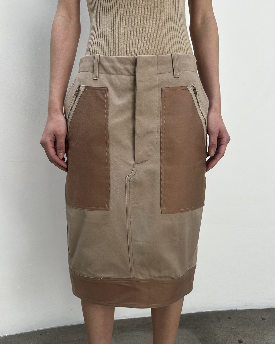 Céline by Phoebe Philo Resort 2010 Cargo Skirt