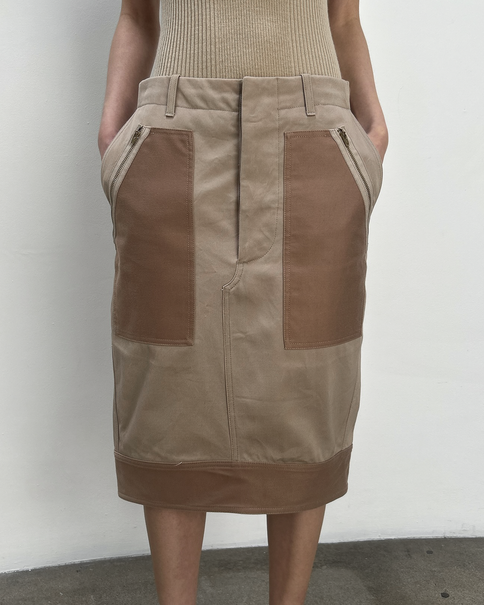 Céline by Phoebe Philo Resort 2010 Cargo Skirt