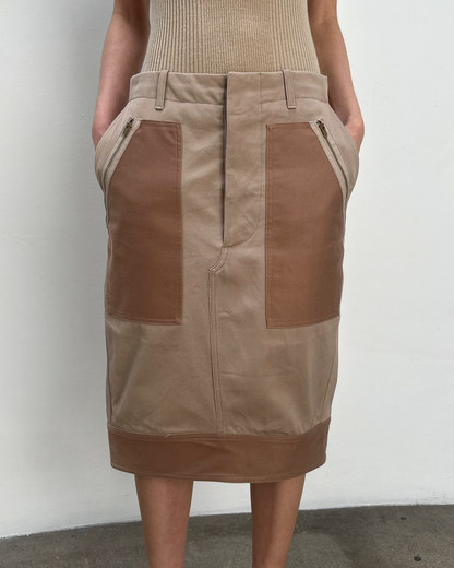 Céline by Phoebe Philo Resort 2010 Cargo Skirt