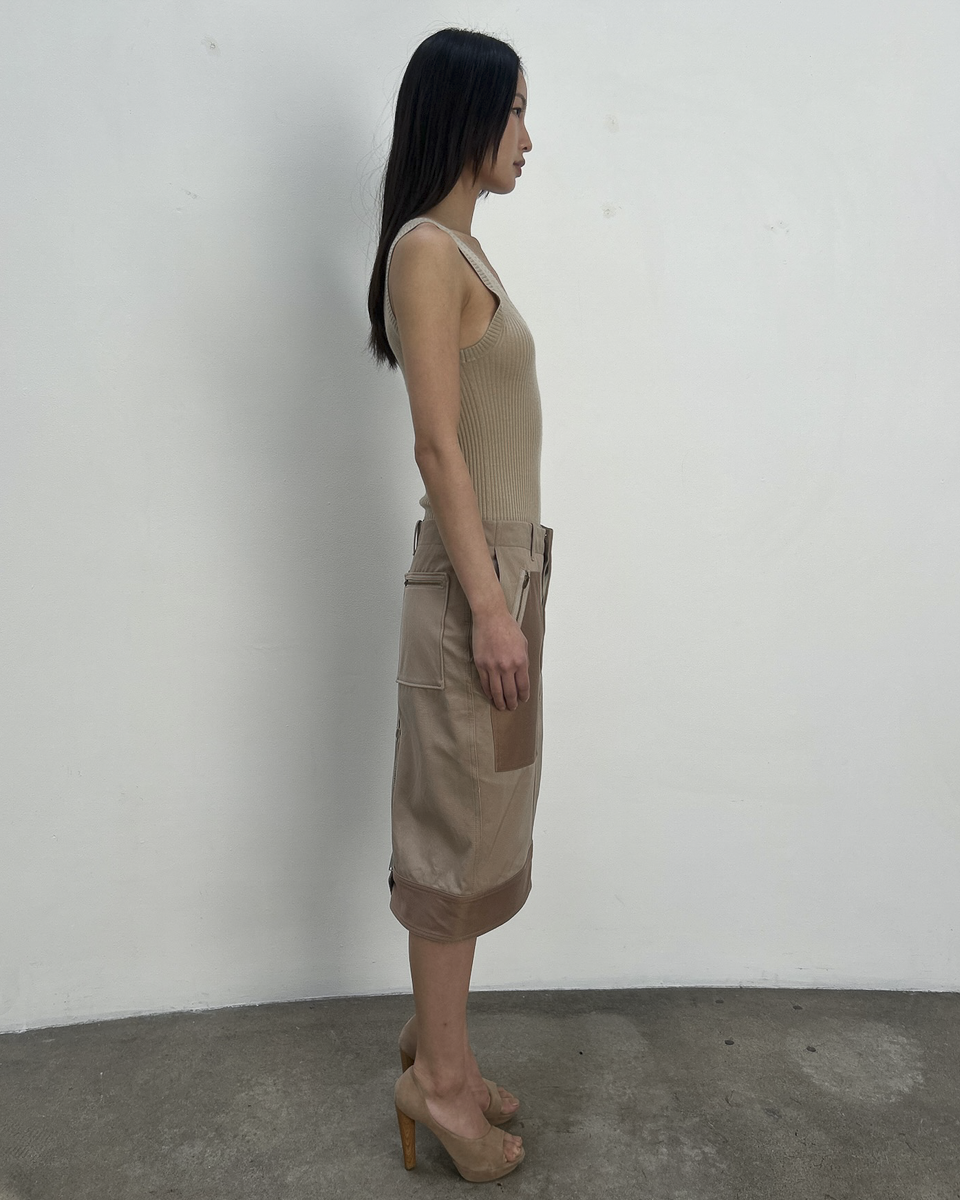 Céline by Phoebe Philo Resort 2010 Cargo Skirt