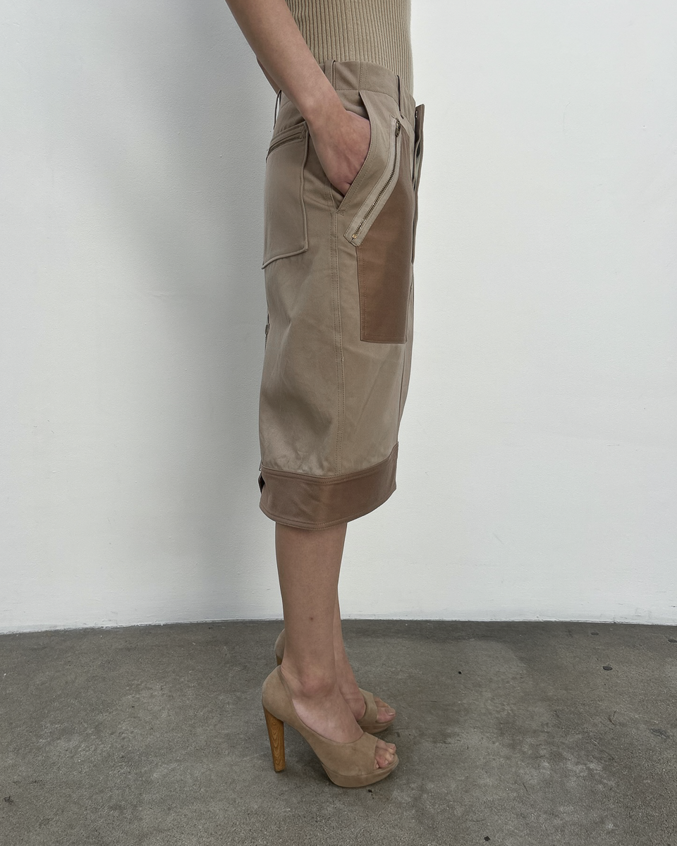 Céline by Phoebe Philo Resort 2010 Cargo Skirt