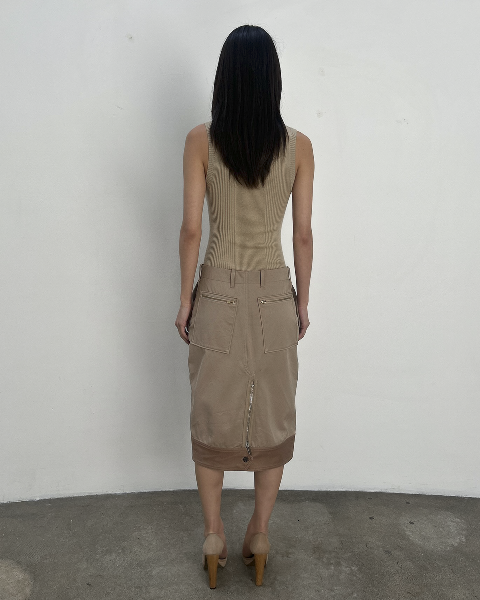 Céline by Phoebe Philo Resort 2010 Cargo Skirt